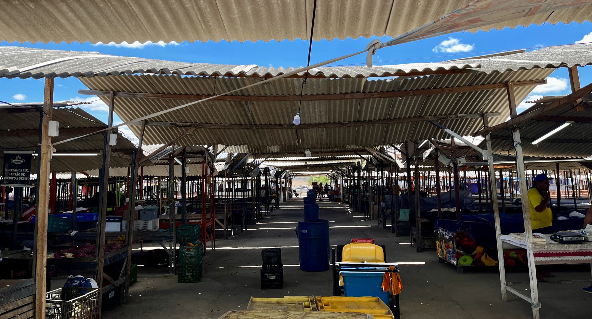 Feira livre em Santa Cruz do Capibaribe, Estado de Pernambuco, Brasil, janeiro de 2024. Foto de Lucas Borba